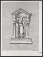 Plate 29: Male figure standing in a niche