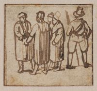 Group of five figures