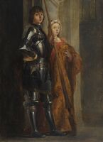 Saints George and Cecilia, (after Antonello da Messina, around 1430–1479)