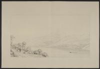 Schichallien, from the lower end of Loch Rannoch on the north  shore.