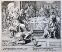 Christ anointed by Mary Magdalene
