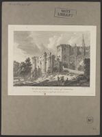View of the Royal Palace and Abbey of Dunfermling.