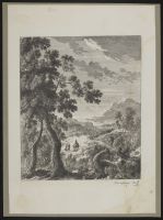 Landscape with a stream