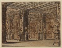 Interior of an imaginary palace