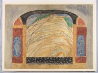 Design for a backdrop for Jacques Copeau's production of 'Twelfth Night'