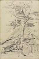 Page of a sketchbook - blank page (recto)