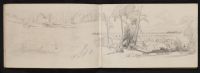 Page of a sketchbook - blank page (recto)
