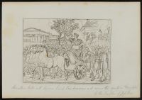 Marcellus carrying the spoils in triumph to the Temple of Jupiter