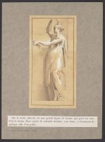 Female figure carrying a vase on her head