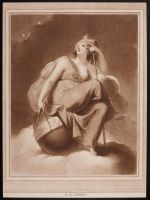 Goddess with globe and compass