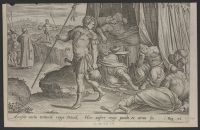 David Again Spares Saul's Life