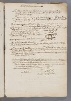 Building accounts from 1664 and 1665 for alterations to a house in Liège (recto and verso).