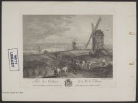 Landscape with windmills