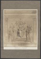 Seated Madonna and Child with saints