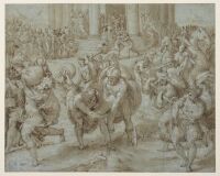 Sacking of a temple