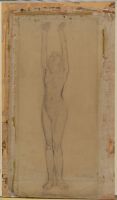 Standing female nude - Aspiration