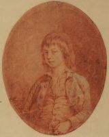 Half-length portrait of a boy