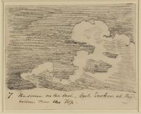 Cloud study (after Alexander Cozens' 'Engravings of Skies')