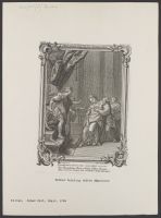 Esther fainting before Ahasuerus