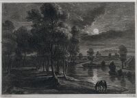 Landscape by moonlight