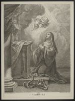 Saint Verdiana in Prayer