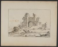 A ruined castle