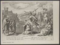 Jephtah sacrificing his only daughter