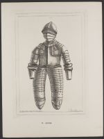 A suit of horseman's armour, worn about the time of Henry VIII or Elizabeth I