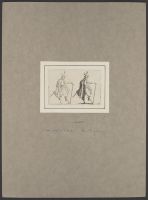 The gentleman with the large cane (le gentilhomme a la grande canne)