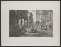 Bologna, View in the Strada Maggiere