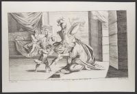 Creusa and Ascanius trying to stop Aeneas from leaving