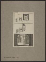 Plate 45: Three scenes with hints for representations of perspective