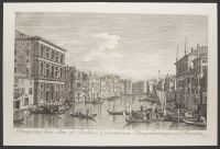 Prospectus hinc illinc ab Aedibus Grimanorum Theupolorumque ad Foscaros (View from the Palazzo Grimani towards the Palazzo Foscari)