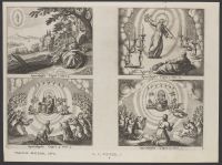 Illustrations to the Book of Revelations, chapters 1 to 5