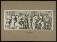 Façade of the Palazzo Milesi: Scene from the story of Niobe