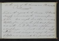 Manuscript notes 'On the use of the Camera as a Photographic Instrument' (from pp. 6 to 14)