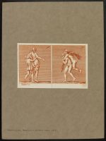 Male and female nudes seen from behind (Plate 96), and male and  female nude (Plate 97)