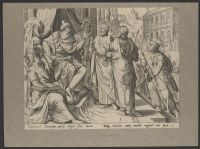 Judas calls the wise men to ask where the Christ Child shall be  born