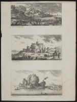 Landscape with a castle and a military camp