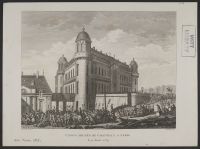 Canons amenés de chantilly à paris