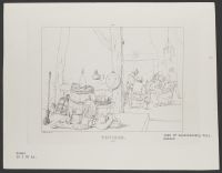 Genre scene with Men playing Cards