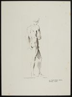 Study of a male nude