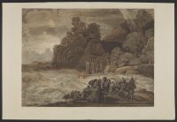 The Israelites Crossing of the Red Sea; Pharaoh Drowning