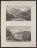 View in the Vale of Llangollen / Chirk Aqueduct