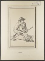 Seated beggar, from "Rustic Figures after Nature"