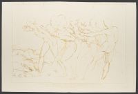 Study for the Descent of the Saracens at the Port of Ostia