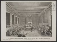 La commune de Paris décerne une épée et une couronne civique a C.J.W. Nesham anglais