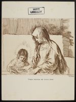 Virgin teaching the Infant Christ