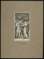 Façade of the Palazzo Milesi: Classical scene with soldiers