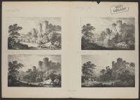Four studies of a ruin